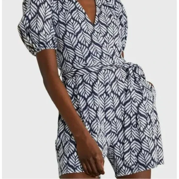 Boden Pants Jumpsuits Boden Smocked Jersey Playsuit Romper